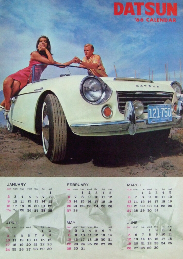 1966 export calendar