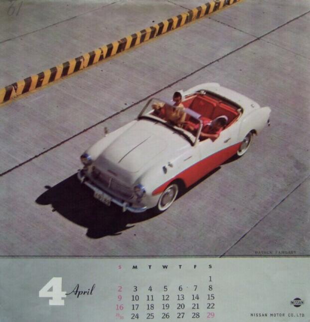 1961 calendar