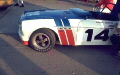 The wheels and exhaust