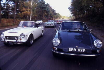 Five 4 strokes at speed