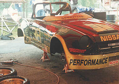 1991 Run Offs - The Preparation Tent