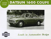 Australian Datsun 1600 Coupe Brochure