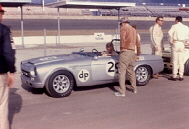 Dave Eagleson at the 1969 ARRC, Daytona