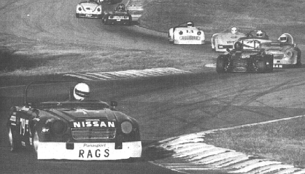 1987 Runoffs - Bob leads the field 
