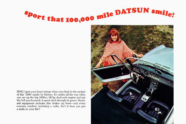 Datsun Sports Car it's a winner!
