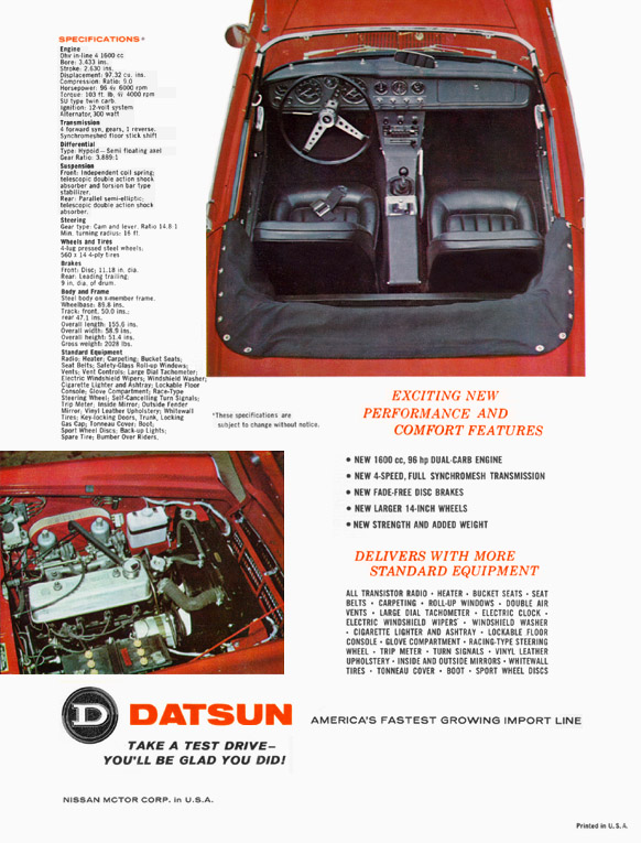 New Datsun 1600