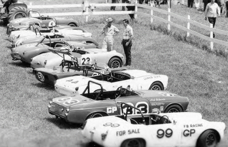 Dick Gilmartin in the paddock at VIR 