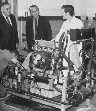 Testing a 1600 engine