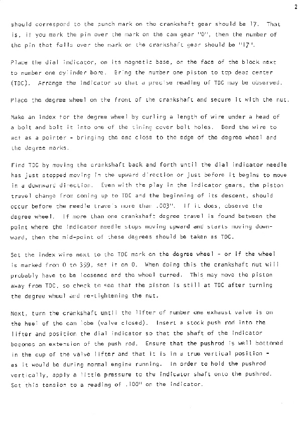 Bob Sharp - 1968 Technical Bulletin, Page 2