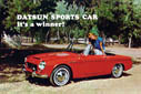 Datsun Sports Car it's a winner